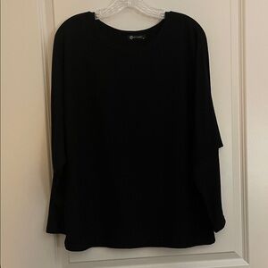 Elegant Black Blouse by Pretty Garden